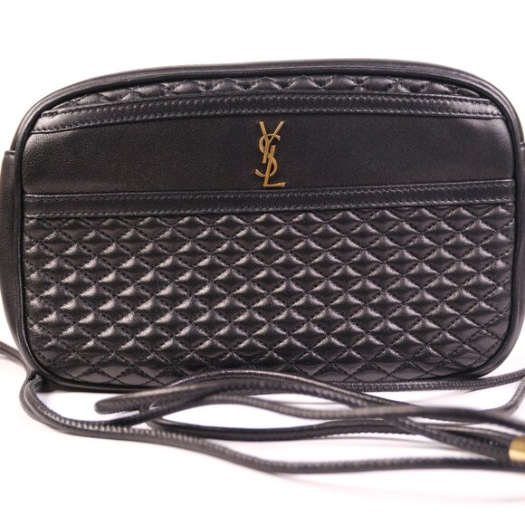 YSL Victorie Quilted Leather Camera Bag - Picture 3 of 14